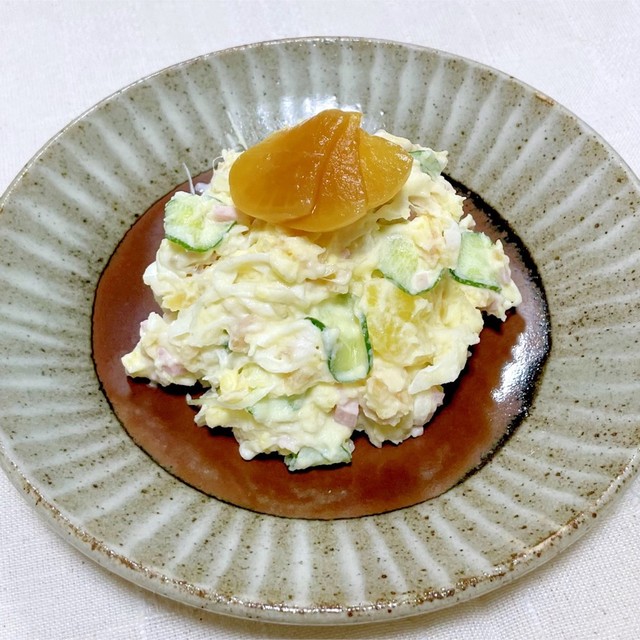 たくあんのポテトサラダ レシピ 作り方 By Kurosu亭 クックパッド 簡単おいしいみんなのレシピが360万品