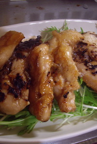ヘルシーでおいしい☆鶏ささみの生姜焼き