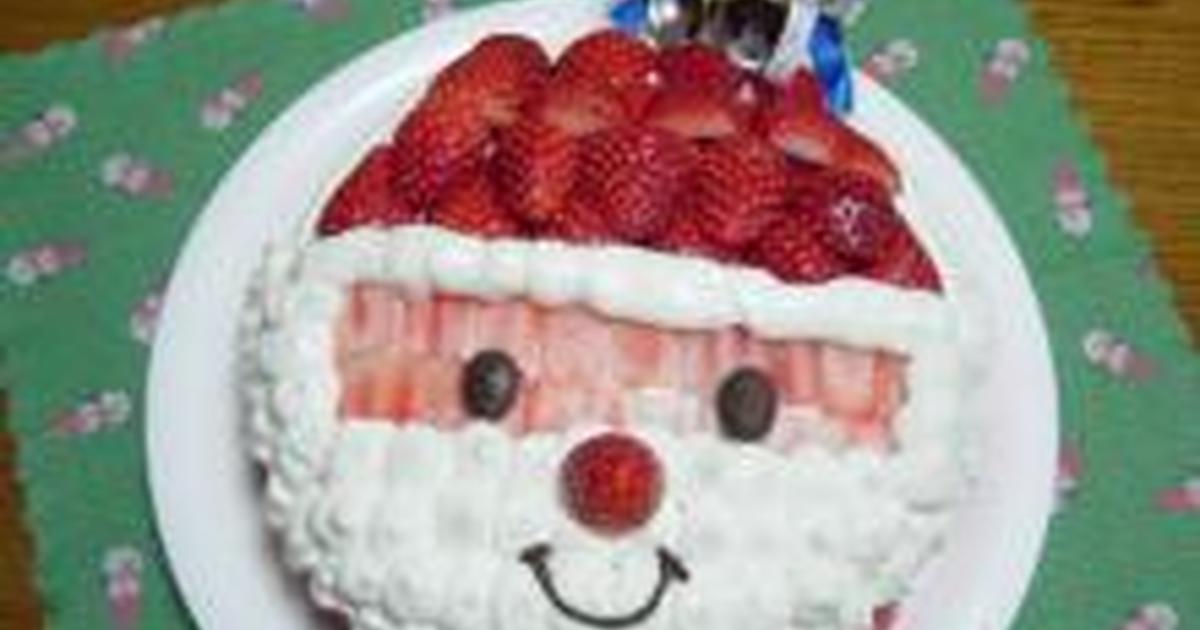 サンタさんのクリスマスケーキ レシピ 作り方 By Keifood クックパッド 簡単おいしいみんなのレシピが350万品