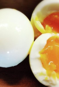 綺麗に殻がむける！半熟ゆで卵の作り方