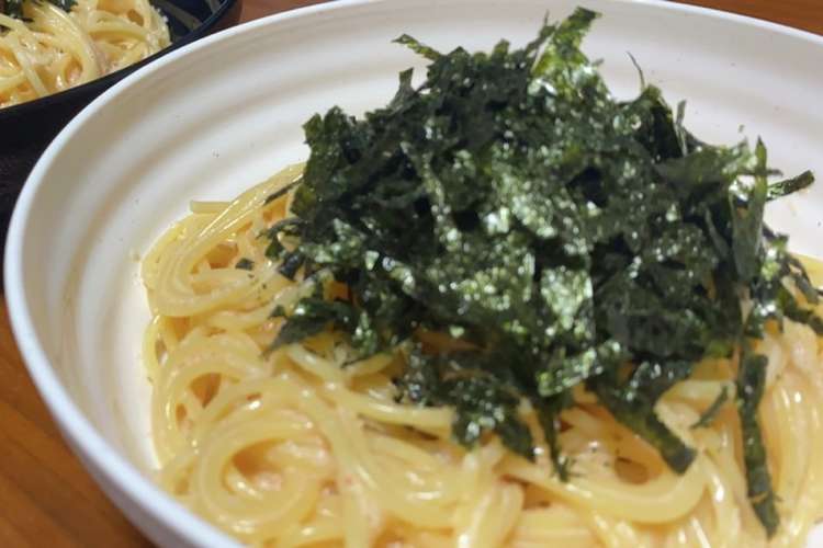 牛乳でつくる明太子クリームパスタ レシピ 作り方 By ゆう クックパッド 簡単おいしいみんなのレシピが357万品