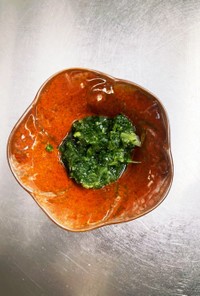 【離乳食中期・後期】レンジで小松菜