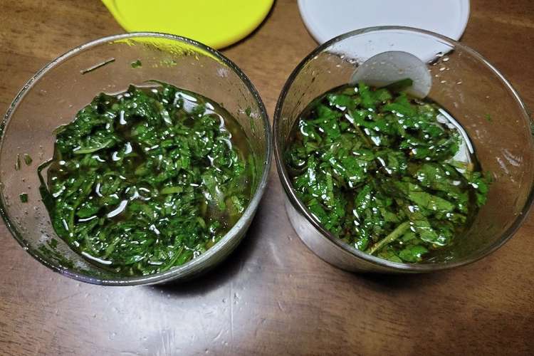 大葉の大量消費 保存に しそ漬け レシピ 作り方 By さやおん クックパッド 簡単おいしいみんなのレシピが359万品