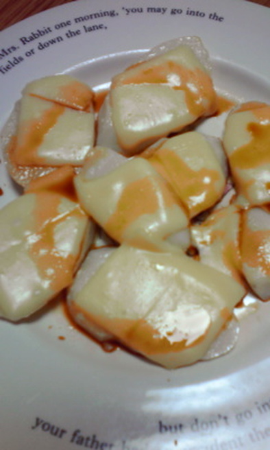 長芋のチーズ焼きの写真