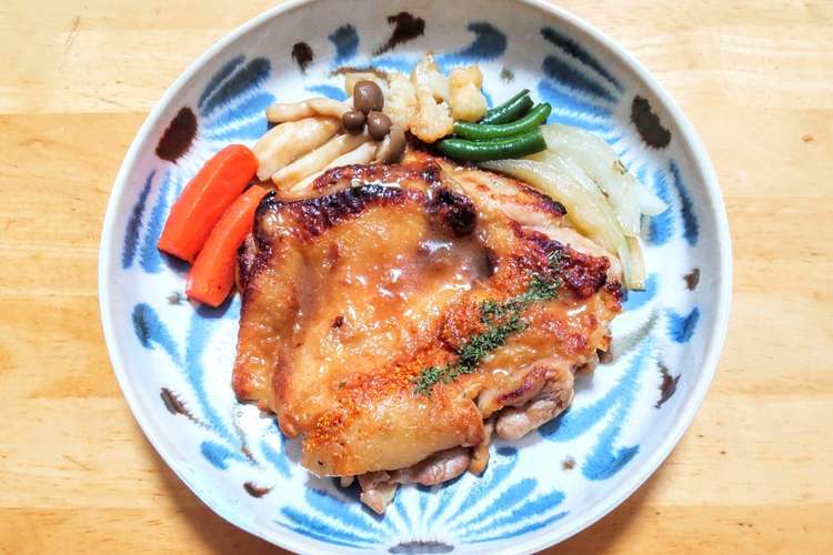 鶏もも肉のしょうが焼き梨ソース仕立て レシピ 作り方 By オヤジの仕事場ゴハン クックパッド 簡単おいしいみんなのレシピが361万品