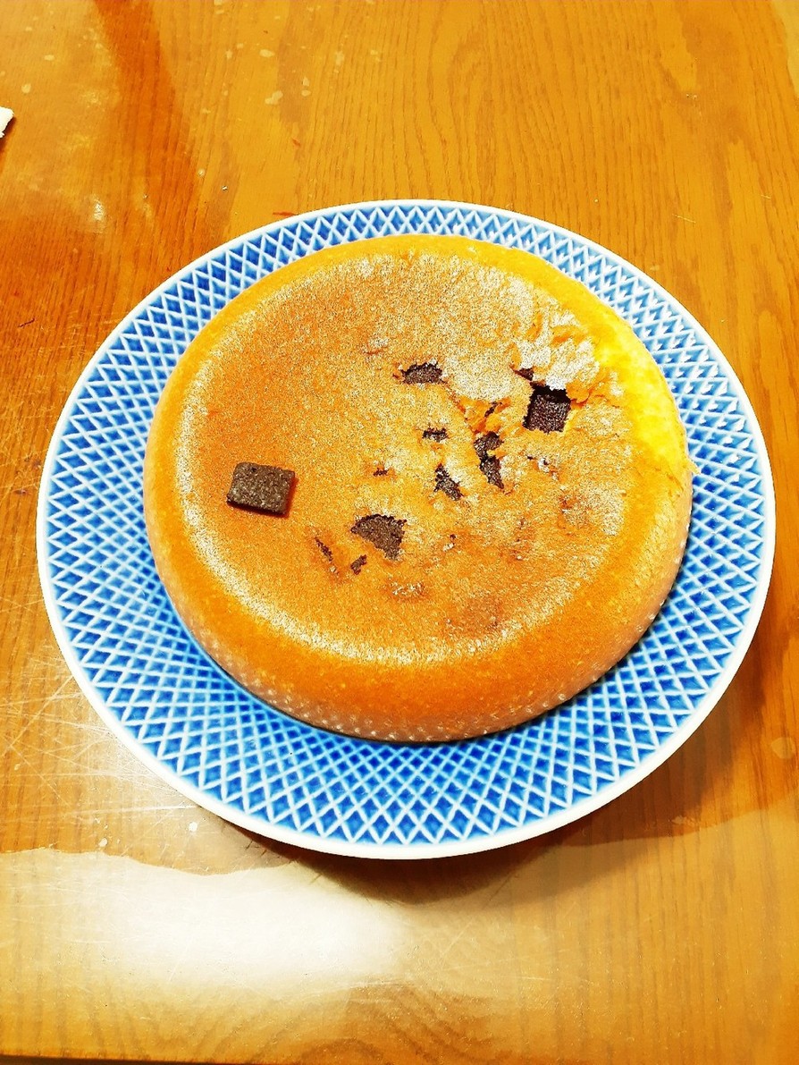 簡単 炊飯器でふわふわチョコチップケーキの画像