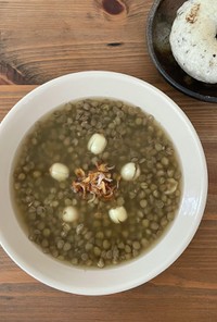 【朝スープ】レンズ豆と蓮の実のスープ