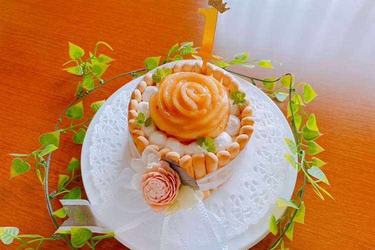 1歳桃の花バースデーケーキ レシピ 作り方 By マカロン クックパッド 簡単おいしいみんなのレシピが373万品