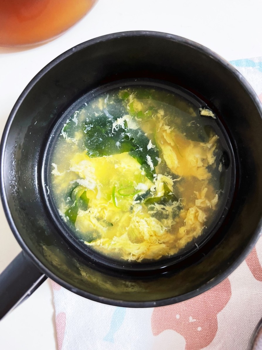 中華スープ『ワカメ・タマゴ』の画像