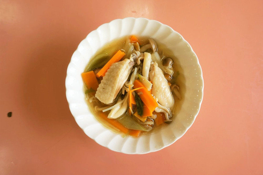 きのこのサンラータン風スープの画像