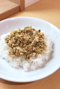 ツナと豆腐のドライカレー
