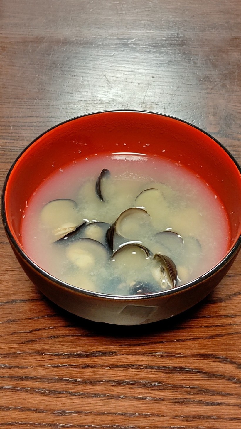 減塩 しじみの味噌汁の画像