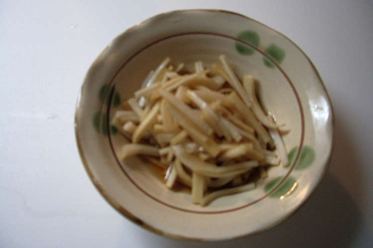 ポリポリ美味い 超簡単大根の皮でおつまみ レシピ 作り方 By Kimosuke クックパッド