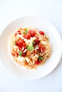 【トマトとモッツァレラ素麺】カッペリーニ