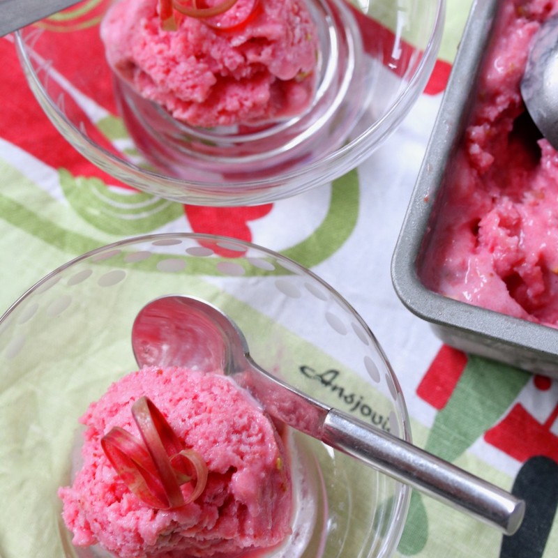 ルバーブレモネードのレシピ