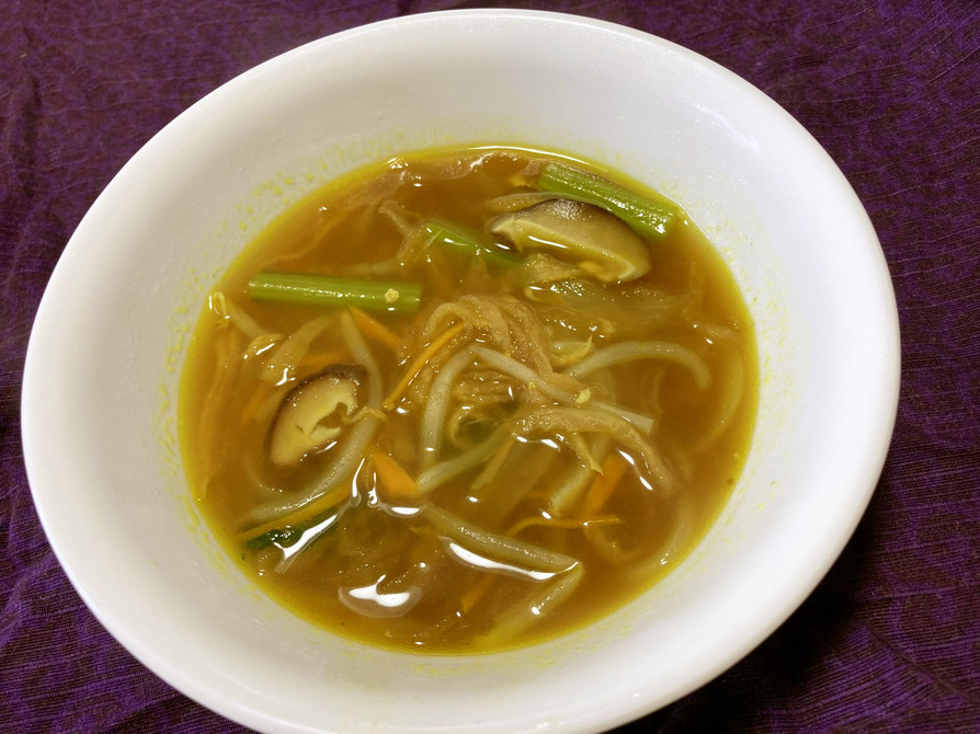【保育所給食】切干大根のカレースープの画像