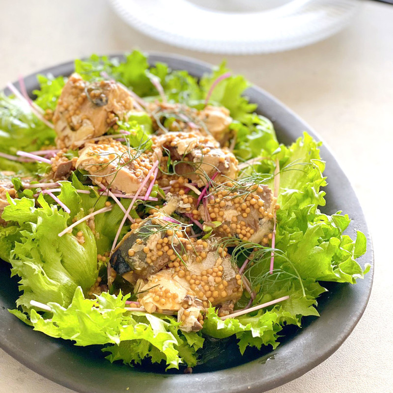 サバサラダのレシピ