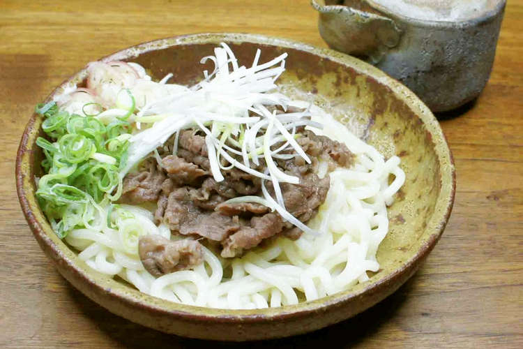 すき焼き風冷やしぶっかけうどん レシピ 作り方 By おでのおでん クックパッド 簡単おいしいみんなのレシピが373万品