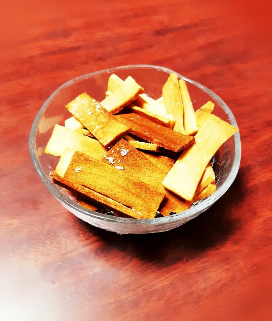 簡単◎低糖質◎カリカリ◎高野豆腐クッキーの画像