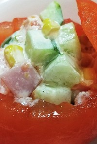 トマトカップサラダ