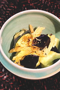 【野菜ソムリエ】京山科なすの和サラダ		
