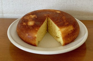炊飯器で作るパンケーキの写真