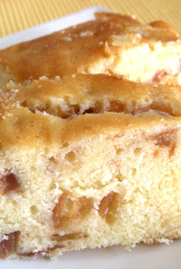 梅酒の「梅」で作ったプラムバターケーキ