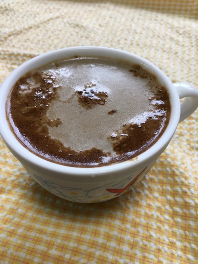 コーヒー甘酒＆豆乳の写真
