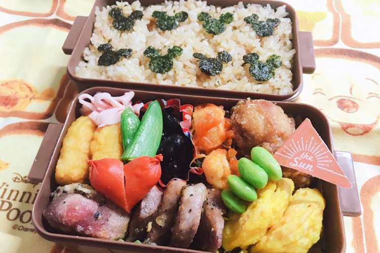 時短 お弁当盛り付け記録１１ のり弁 レシピ 作り方 By Rsmamars クックパッド 簡単おいしいみんなのレシピが359万品