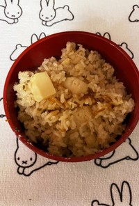 筍と里芋の塩昆布ご飯