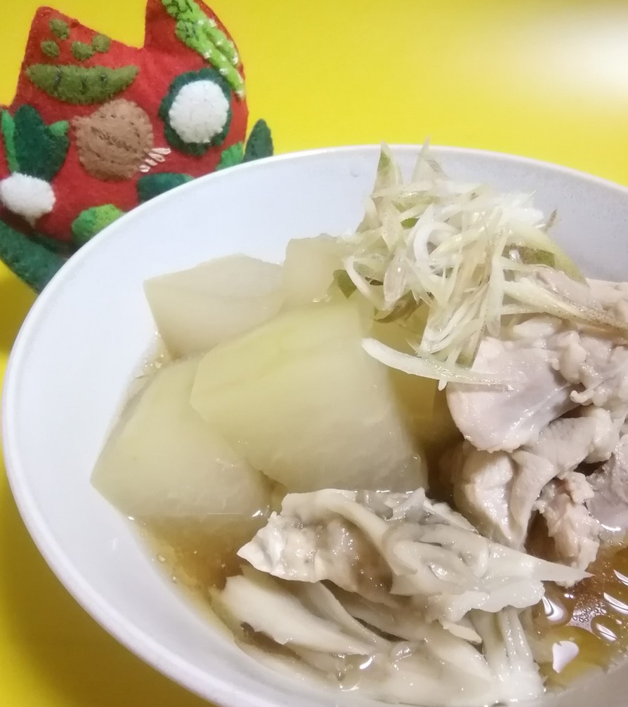 冬瓜と鶏肉の煮物の画像