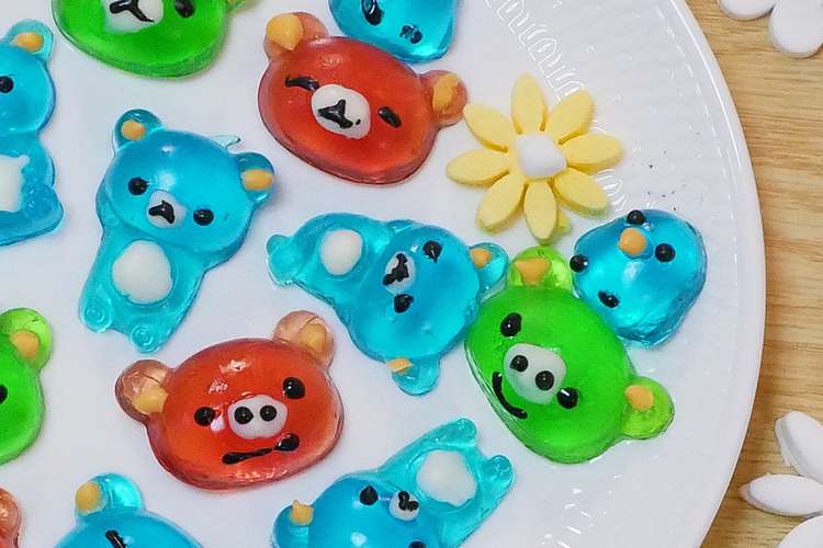 簡単 可愛いリラックマグミ レシピ 作り方 By ひろまるクック クックパッド 簡単おいしいみんなのレシピが367万品