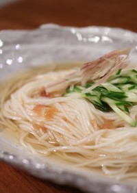 梅だれそうめん