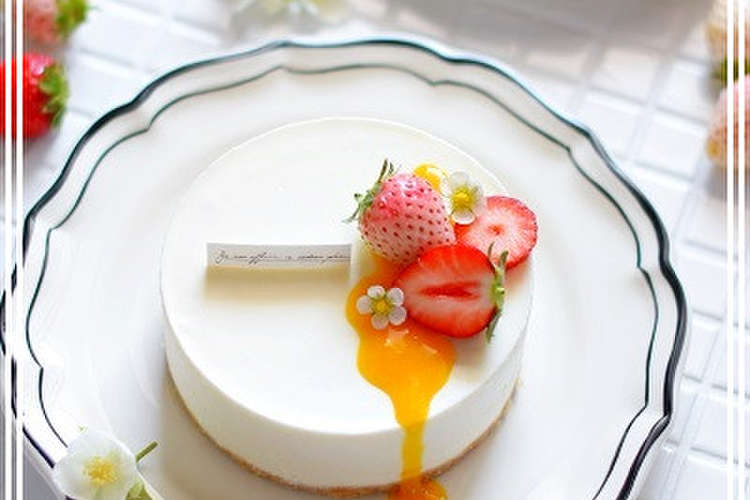 やさしい味のレアチーズケーキ レシピ 作り方 By Ko Ko クックパッド 簡単おいしいみんなのレシピが366万品