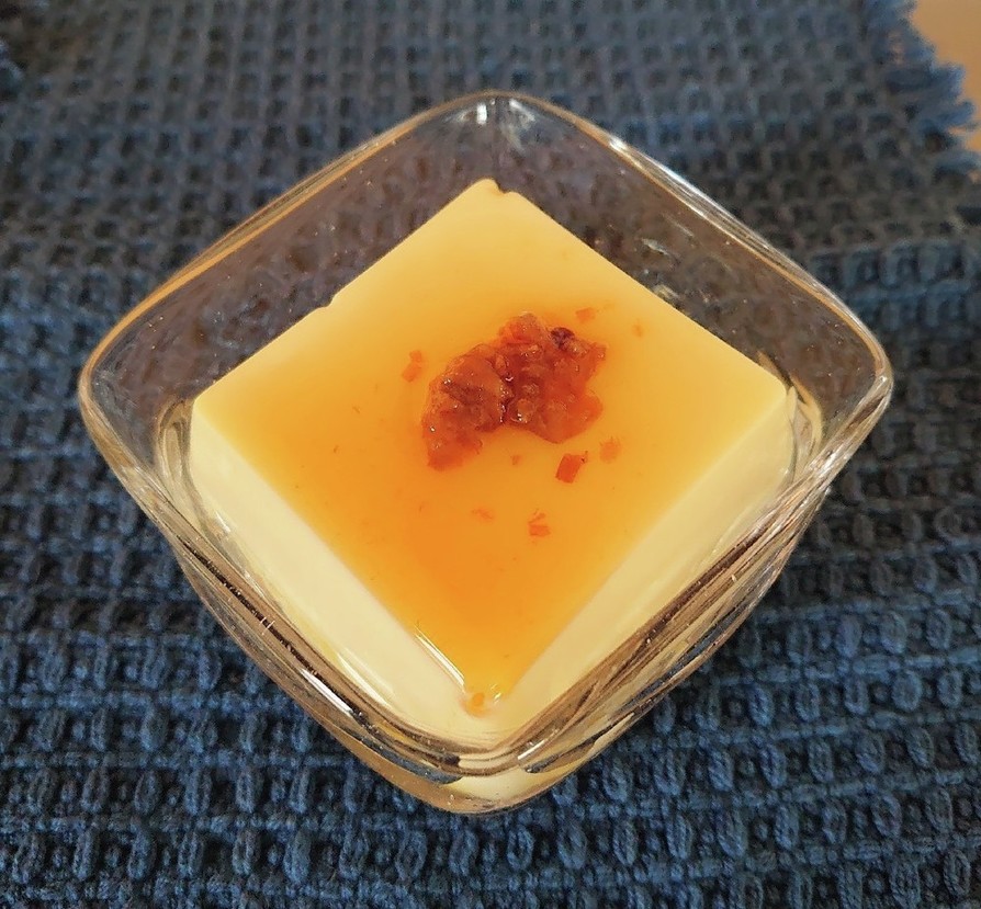 梅風味の玉子豆腐の画像