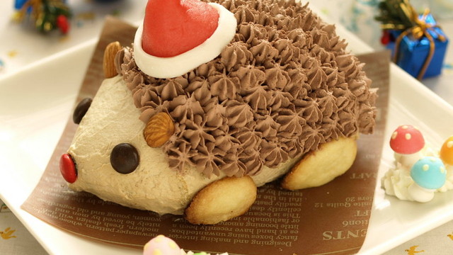 ハリネズミのクリスマスケーキ レシピ 作り方 By みほちんｗｗ クックパッド 簡単おいしいみんなのレシピが350万品