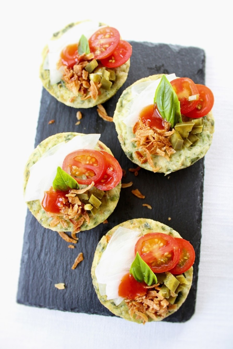 ハムとほうれん草のフリッタータ レシピ