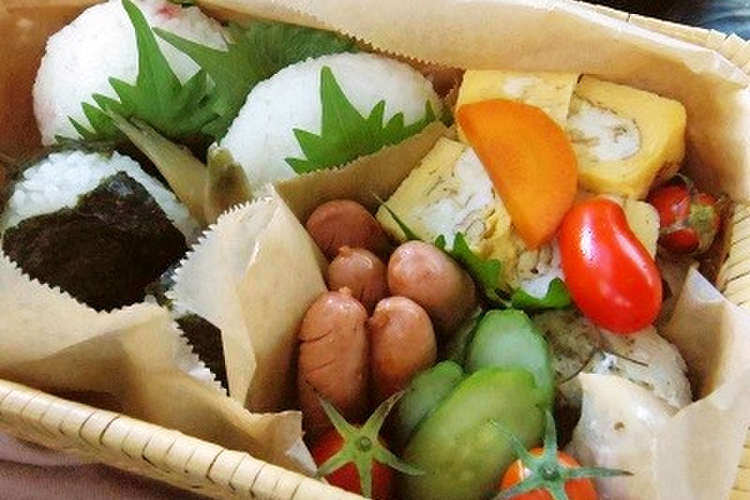 簡単ある物で秋の行楽弁当 レシピ 作り方 By Mihotao クックパッド 簡単おいしいみんなのレシピが375万品
