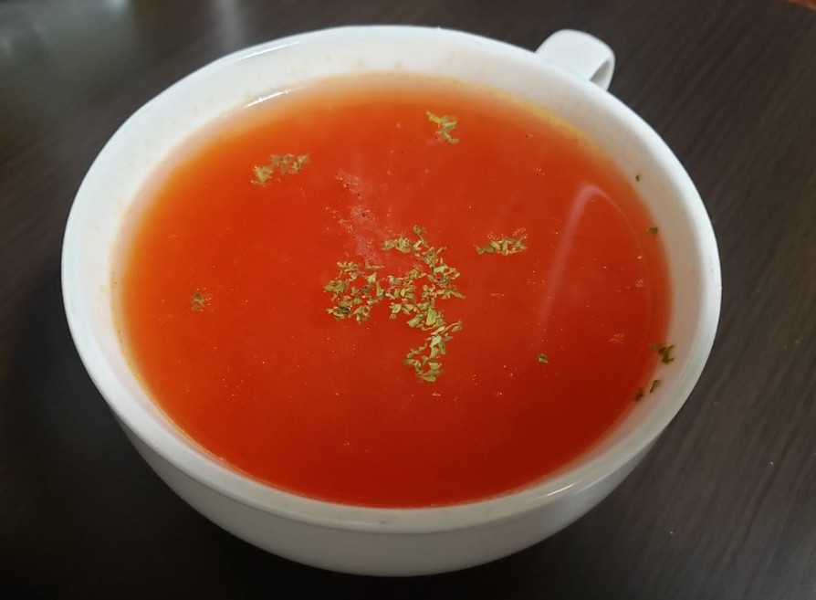 余ったトマト缶で作る超簡単トマトスープの画像