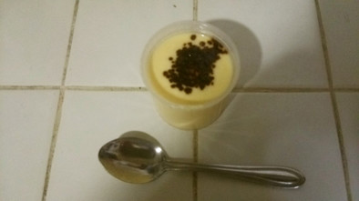 糖質カットクリーム状豆腐プリンの写真