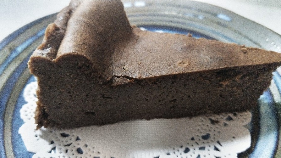 ダイエット(糖質制限)チョコチーズケーキの画像