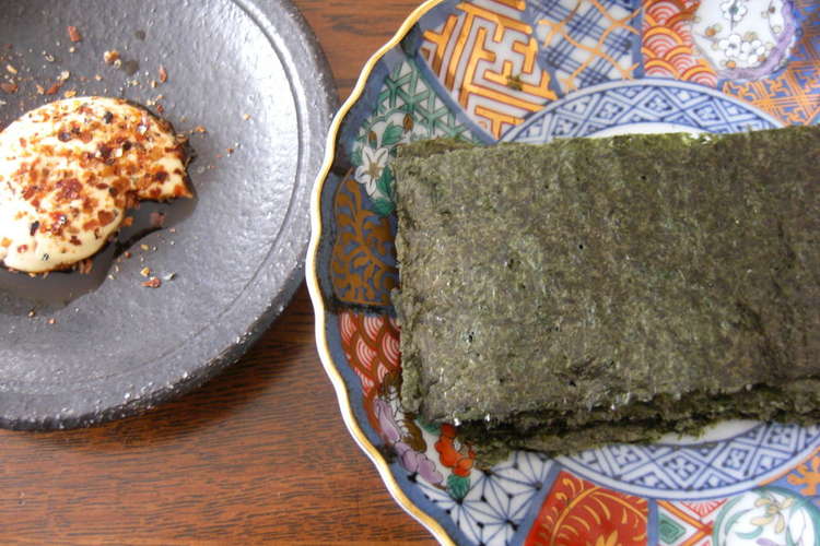 のりの美味しい食べ方 乾き物おつまみ レシピ 作り方 By Sweetj クックパッド