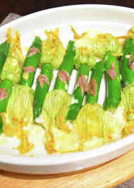 みんなが作ってる 花ズッキーニのレシピ クックパッド 簡単おいしいみんなのレシピが368万品