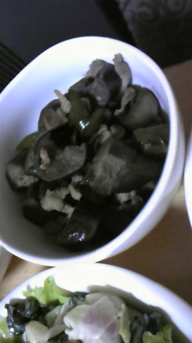 超簡単!なすの炒め煮♪