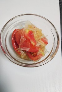 トマトと玉ねぎのマリネ☆