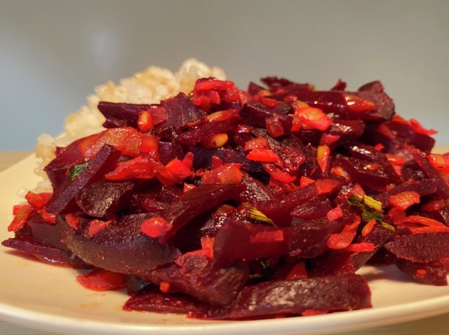 ビーフ＆ビーツカレーのレシピ