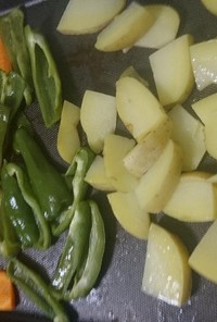 ホットプレートの日は焼き野菜を作ろう！