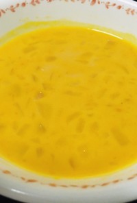 ずぼらな冷製カボチャスープ