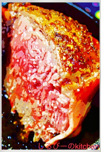 トルネード爆弾ステーキの焼き方完全版の写真
