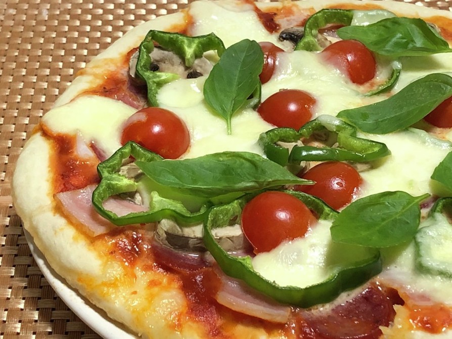 リスドォルで簡単ピザ！めちゃ簡単！の画像